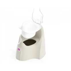 Pot pasha potty blanc cassé beige
