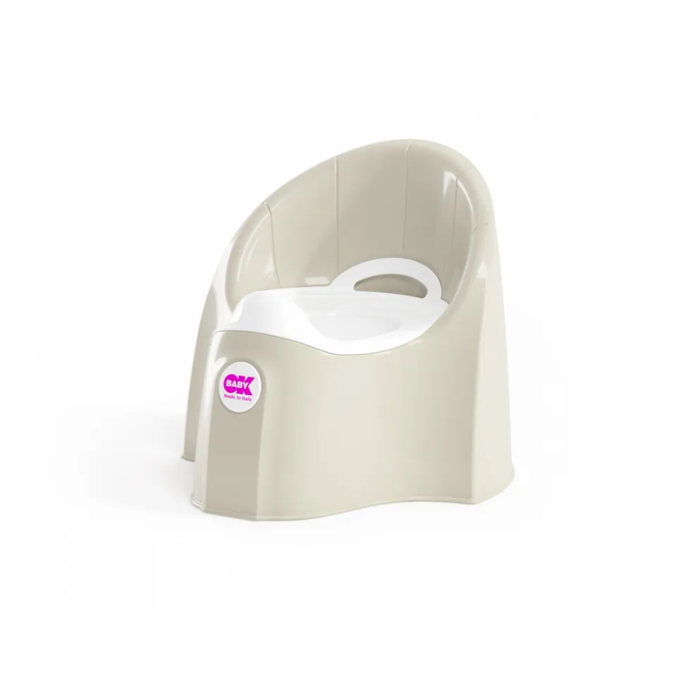 Pot pasha potty blanc cassé beige