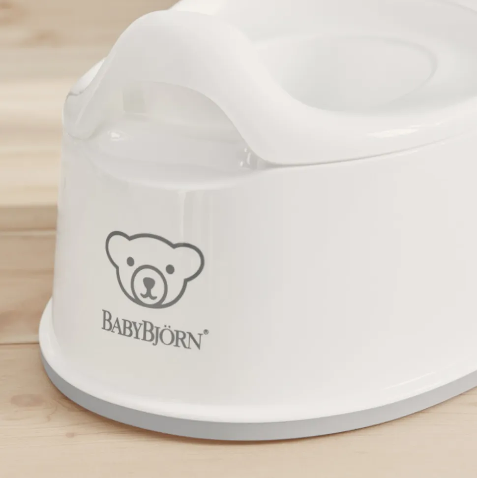 Pot smart blanc et gris