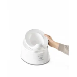 Pot smart blanc et gris