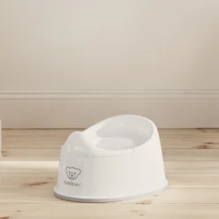 Pot smart blanc et gris