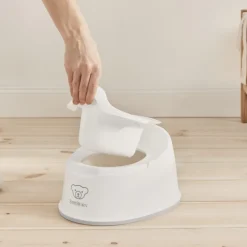 Pot smart blanc et gris