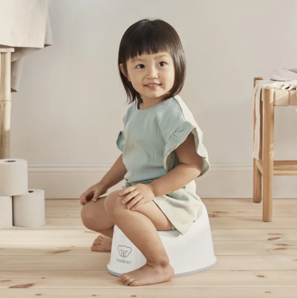 Pot smart blanc et gris