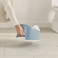Pot smart bleu profond et blanc
