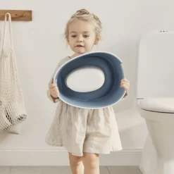 Pot smart bleu profond et blanc