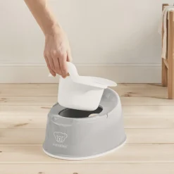 Pot smart gris et blanc