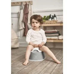 Pot smart gris et blanc