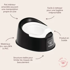 Pot smart noir