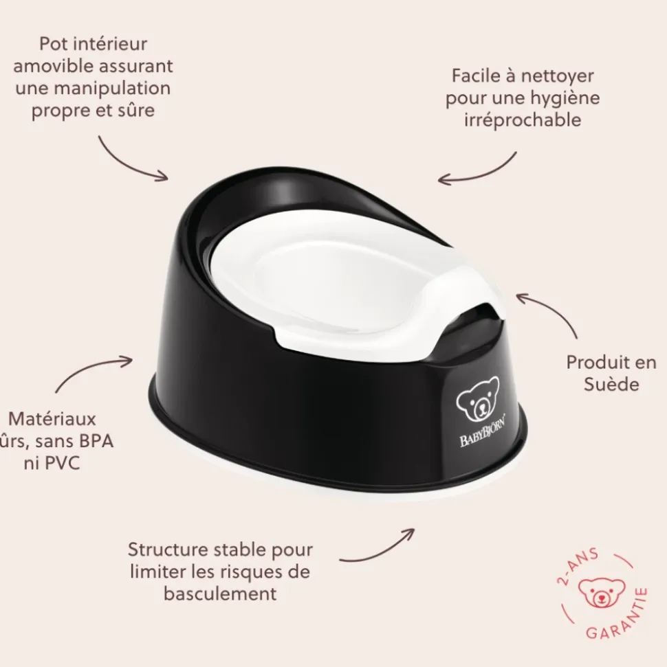 Pot smart noir