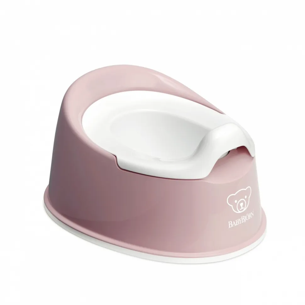 Pot smart rose pastel et blanc