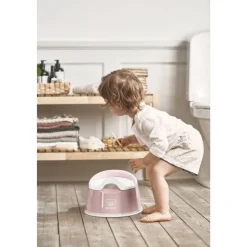 Pot smart rose pastel et blanc