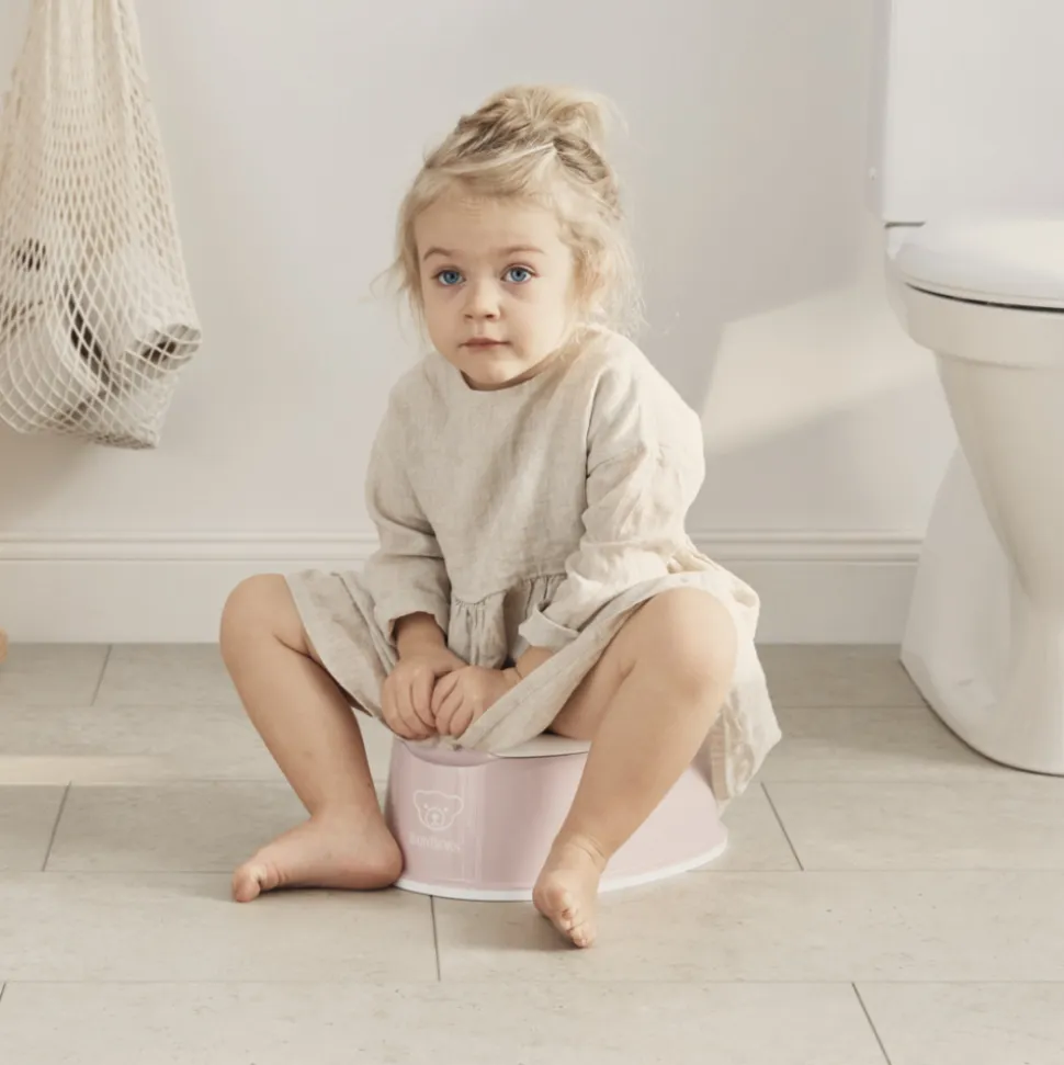Pot smart rose pastel et blanc