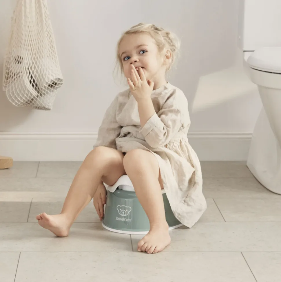 Pot smart vert profond et blanc