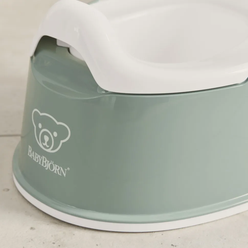 Pot smart vert profond et blanc