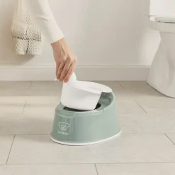 Pot smart vert profond et blanc