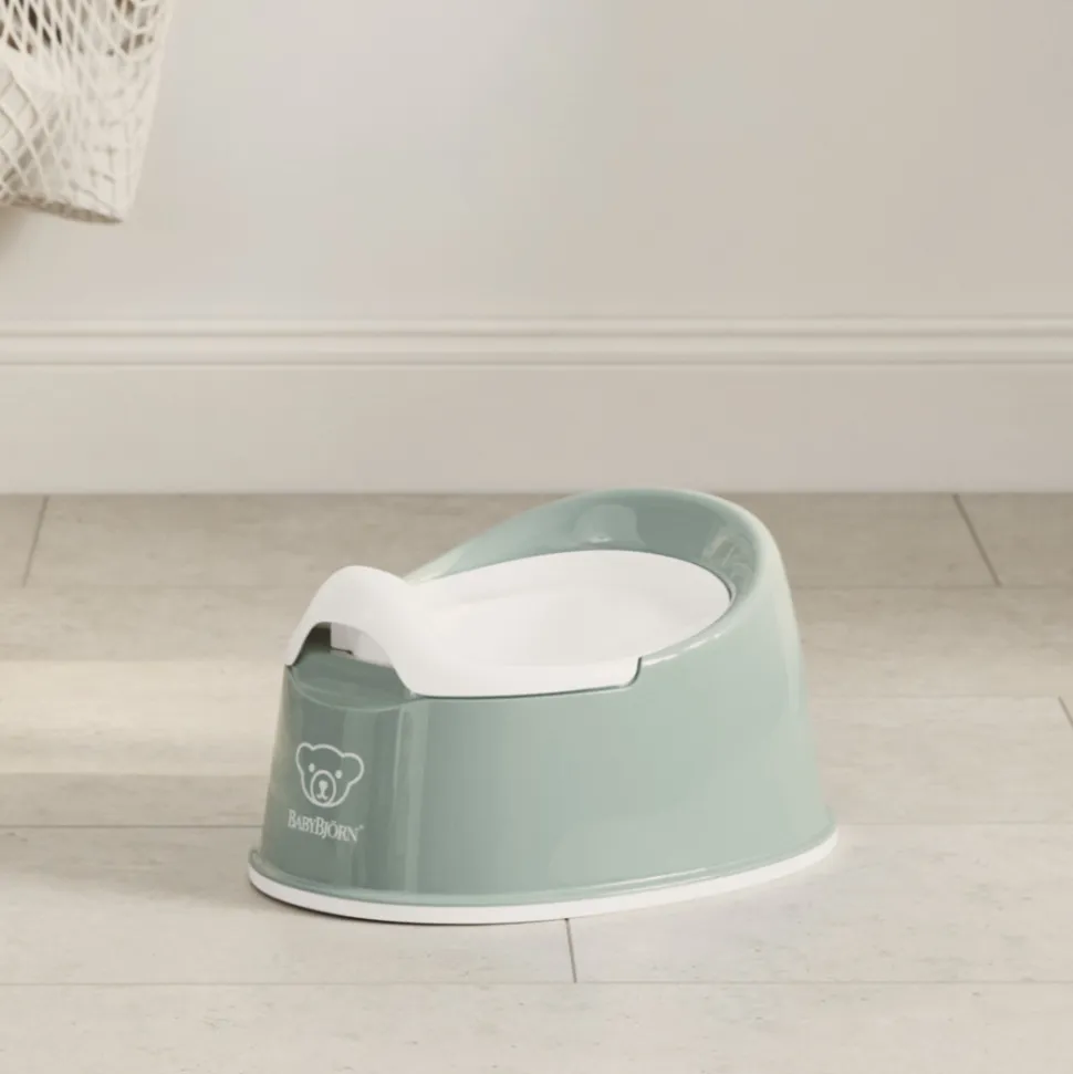 Pot smart vert profond et blanc