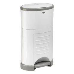 Poubelle à couches blanche 16l