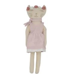 Poupée chat - rose et lili
