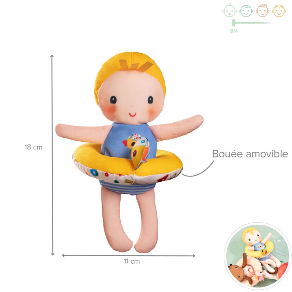 Poupée de bain gaspard le canard