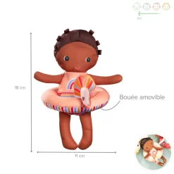 Poupée de bain lena la licorne