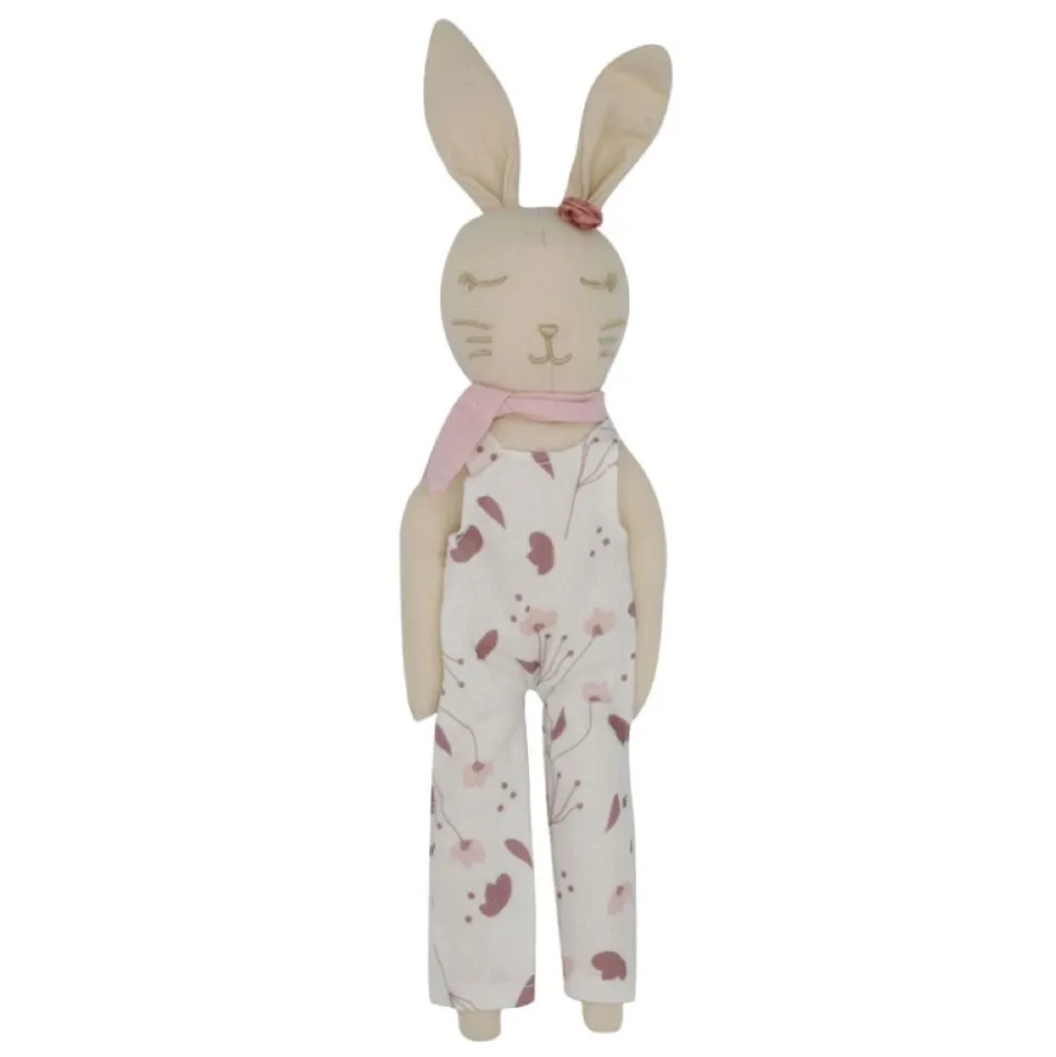 Poupée lapin - rose et lili