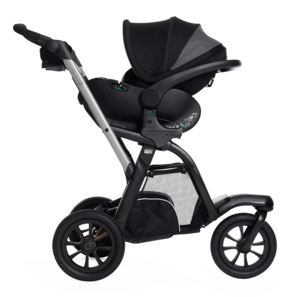 Poussette activ3+ ebony