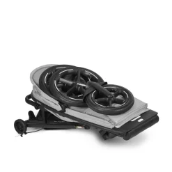 Poussette avi spin 3 roues tout-terrain et running fog grey