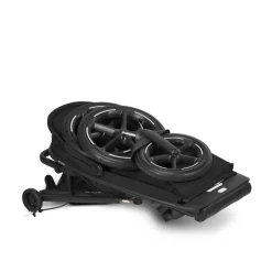 Poussette avi spin 3 roues tout-terrain et running moon black