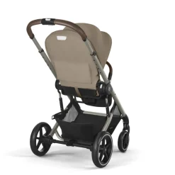Poussette balios s lux 3 almond beige châssis taupe