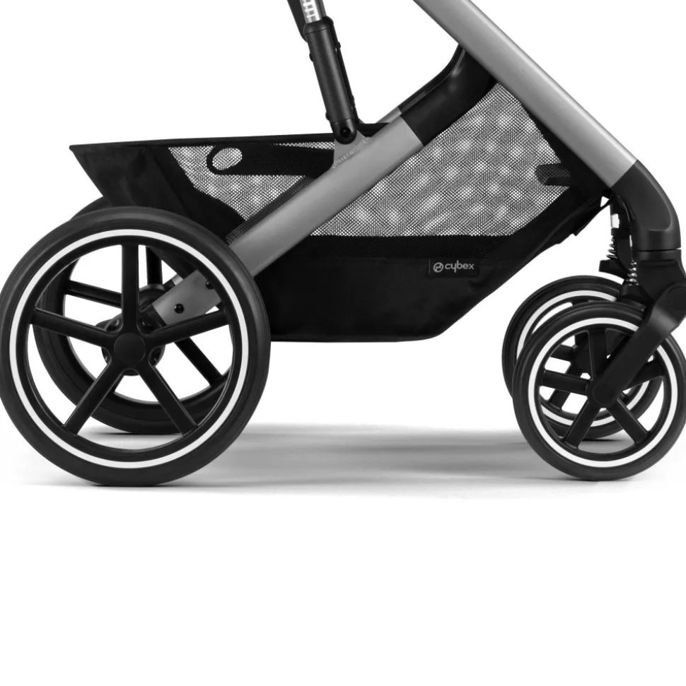Poussette balios s lux 3 seashell beige châssis taupe