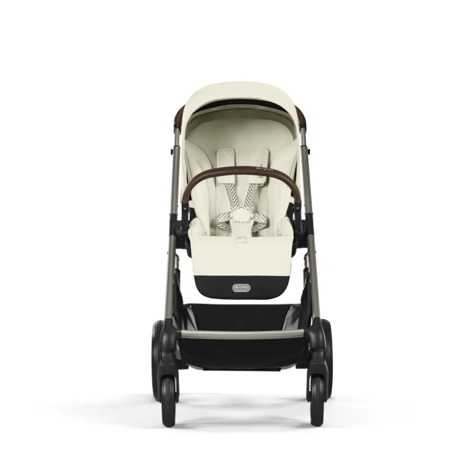 Poussette balios s lux 3 seashell beige châssis taupe