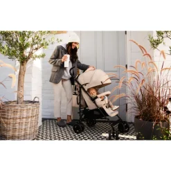 Poussette canne akira beige