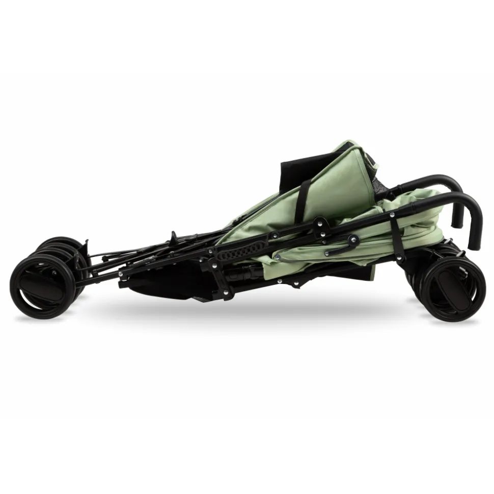 Poussette canne akira vert