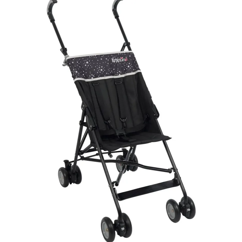 Poussette canne cantor noir