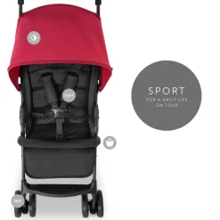 Poussette canne sport red