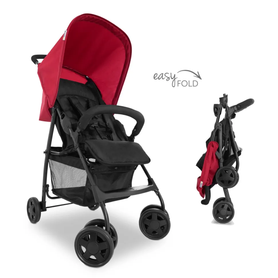 Poussette canne sport red