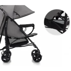 Poussette canne tik gris