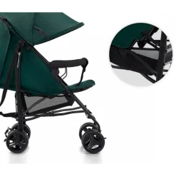 Poussette canne tik vert