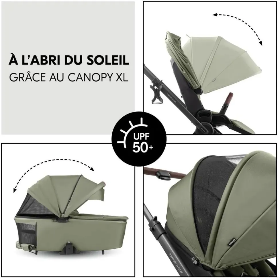 Poussette comfort n care olive