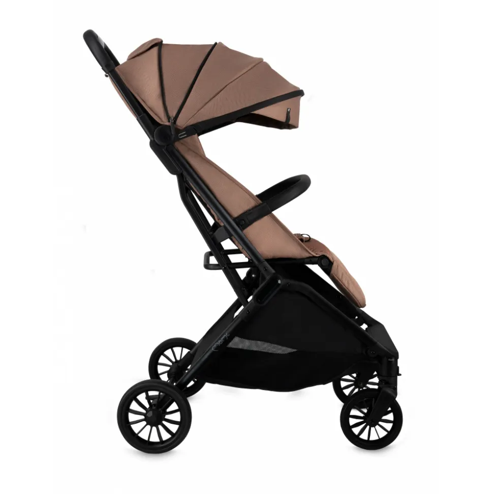 Poussette compacte andrea marron clair