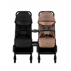 Poussette compacte andrea marron clair