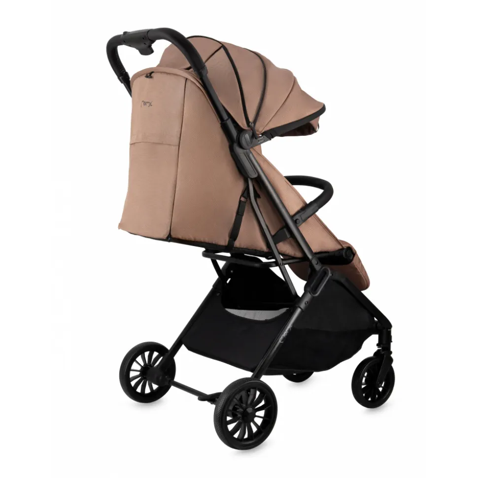 Poussette compacte andrea marron clair