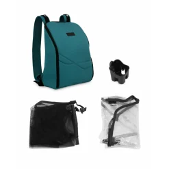 Poussette compacte andrea turquoise