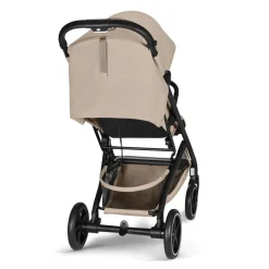 Poussette compacte beezy 4 almond beige