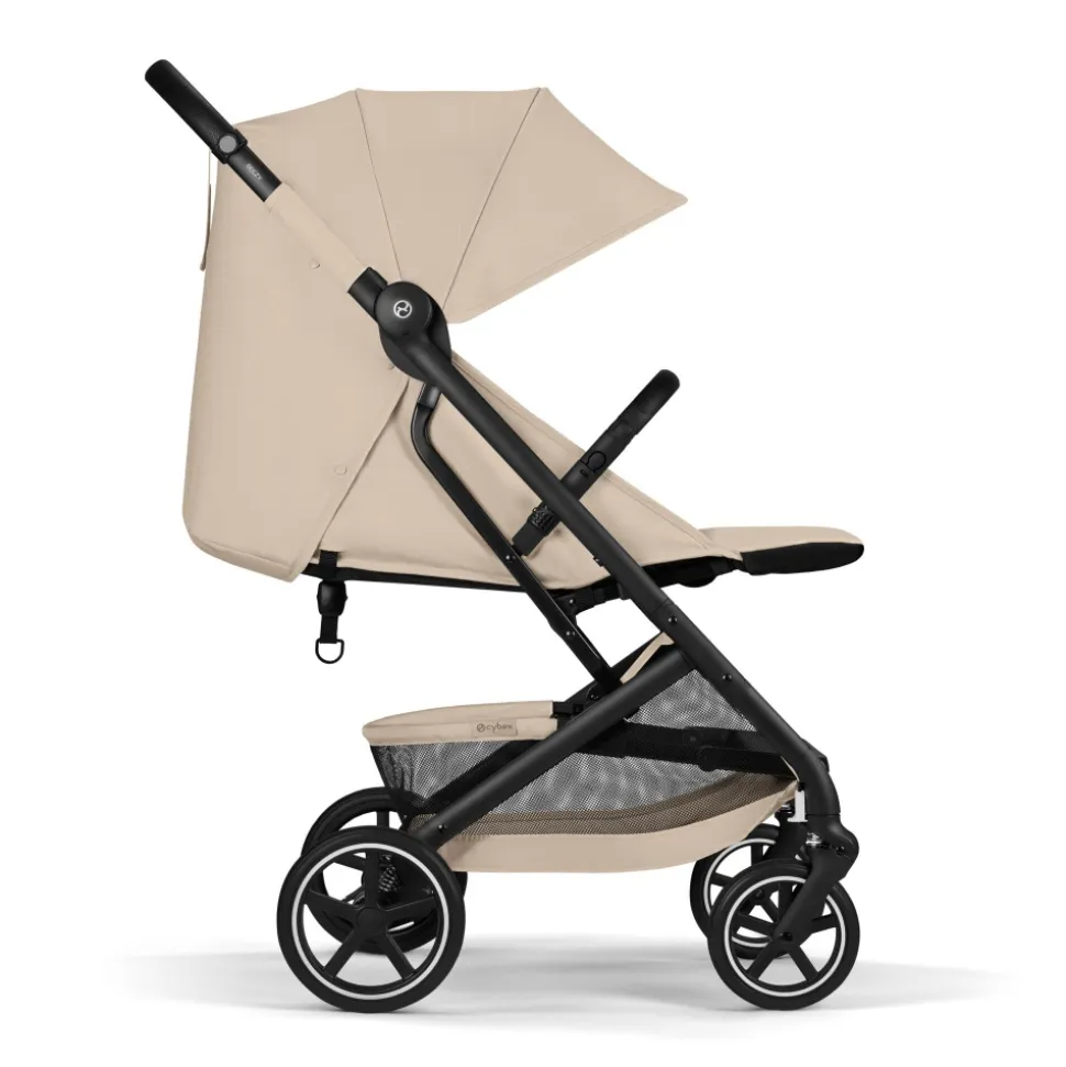 Poussette compacte beezy 4 almond beige
