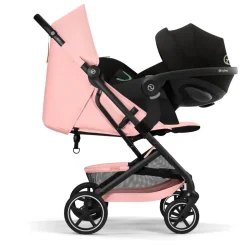 Poussette compacte beezy 4 candy pink