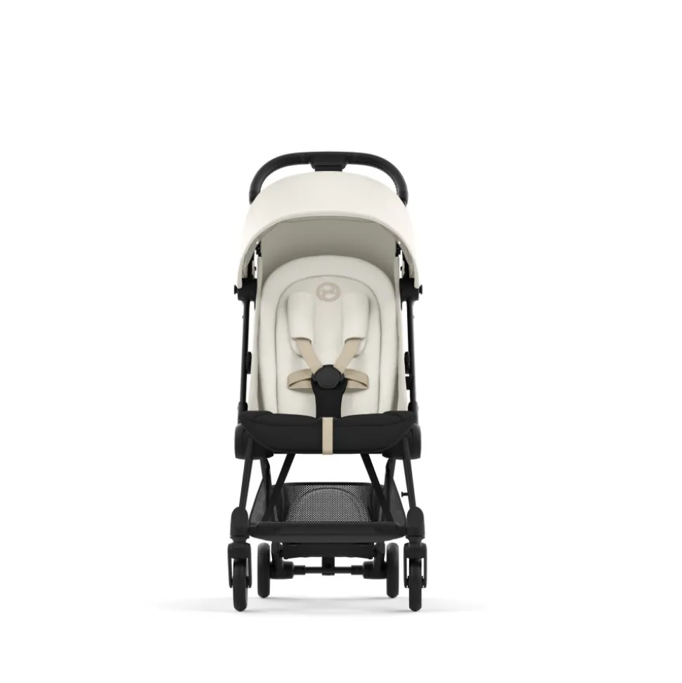 Poussette compacte coya off white châssis matt black