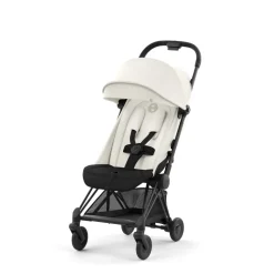 Poussette compacte coya off white châssis matt black