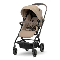 Poussette compacte makaya rotative 360° beige