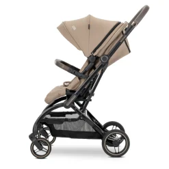 Poussette compacte makaya rotative 360° beige
